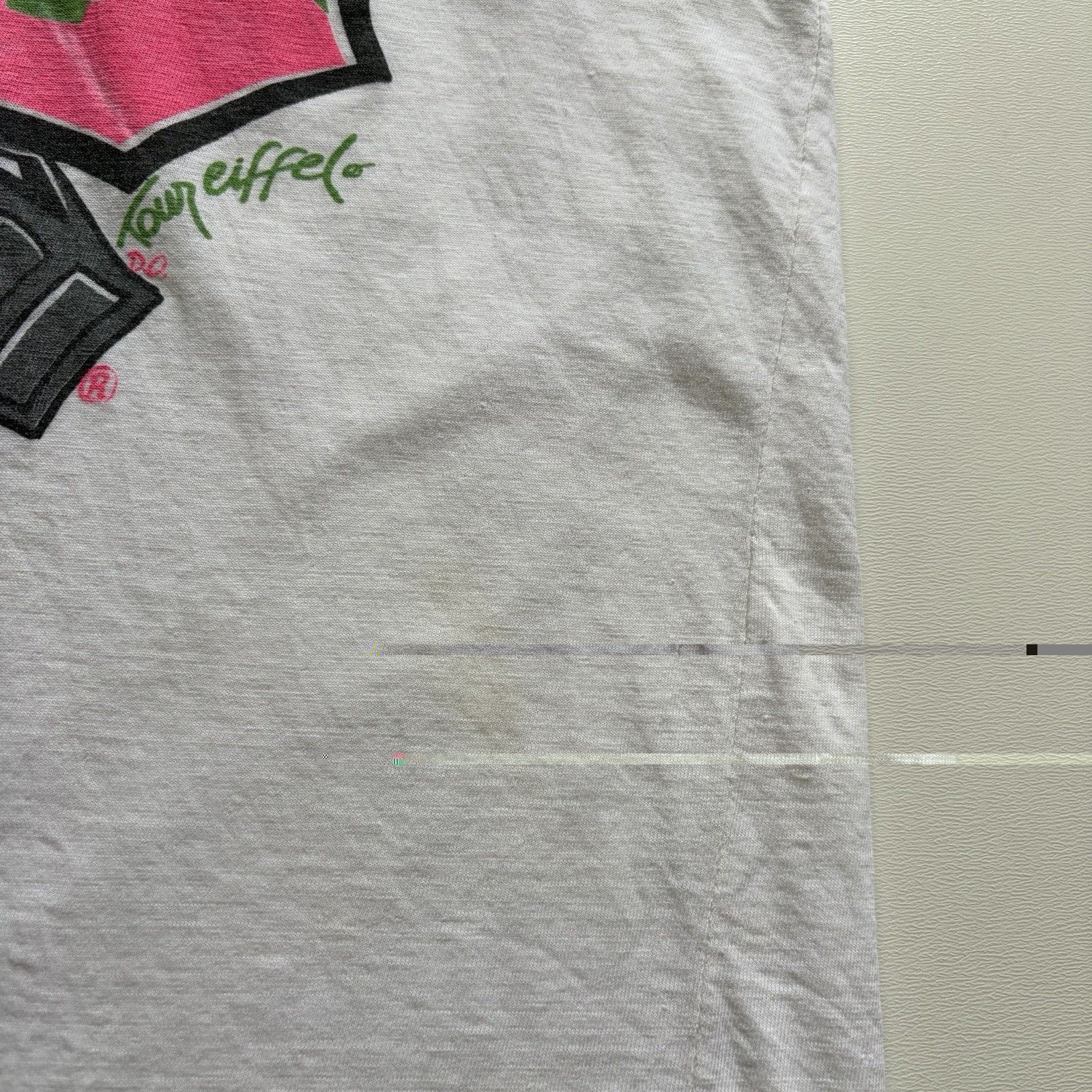 Vintage Vintage Paris France Eiffel Tower Shirt Medium 90s Graffiti Size US M / EU 48-50 / 2 - 8 Thumbnail
