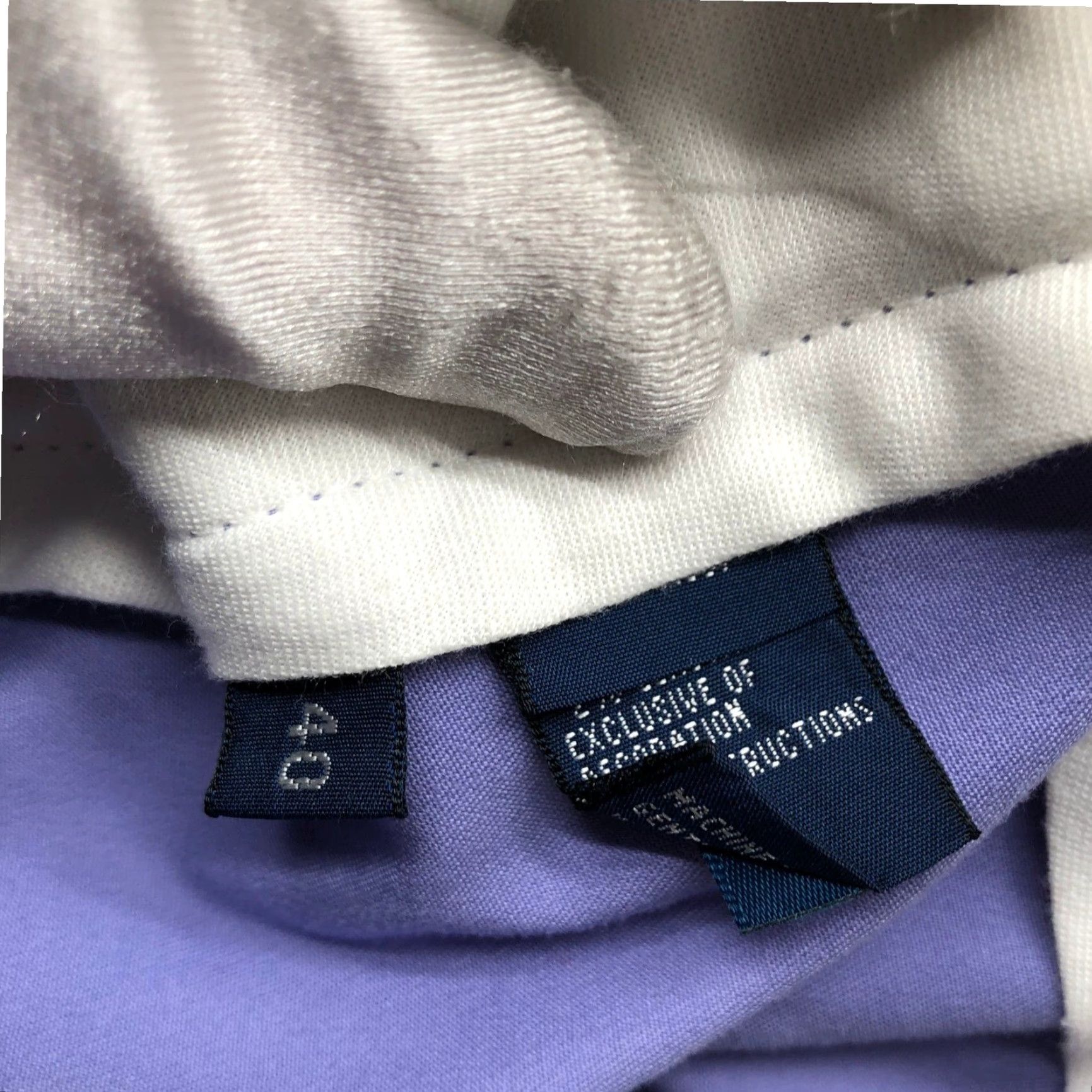 Polo Ralph Lauren VINTAGE Polo Ralph Lauren Golf Chino Shorts Mens 40 Purple Crest Logo Stretch Twill 9.5 Size US XL / EU 56 / 4 - 3 Thumbnail