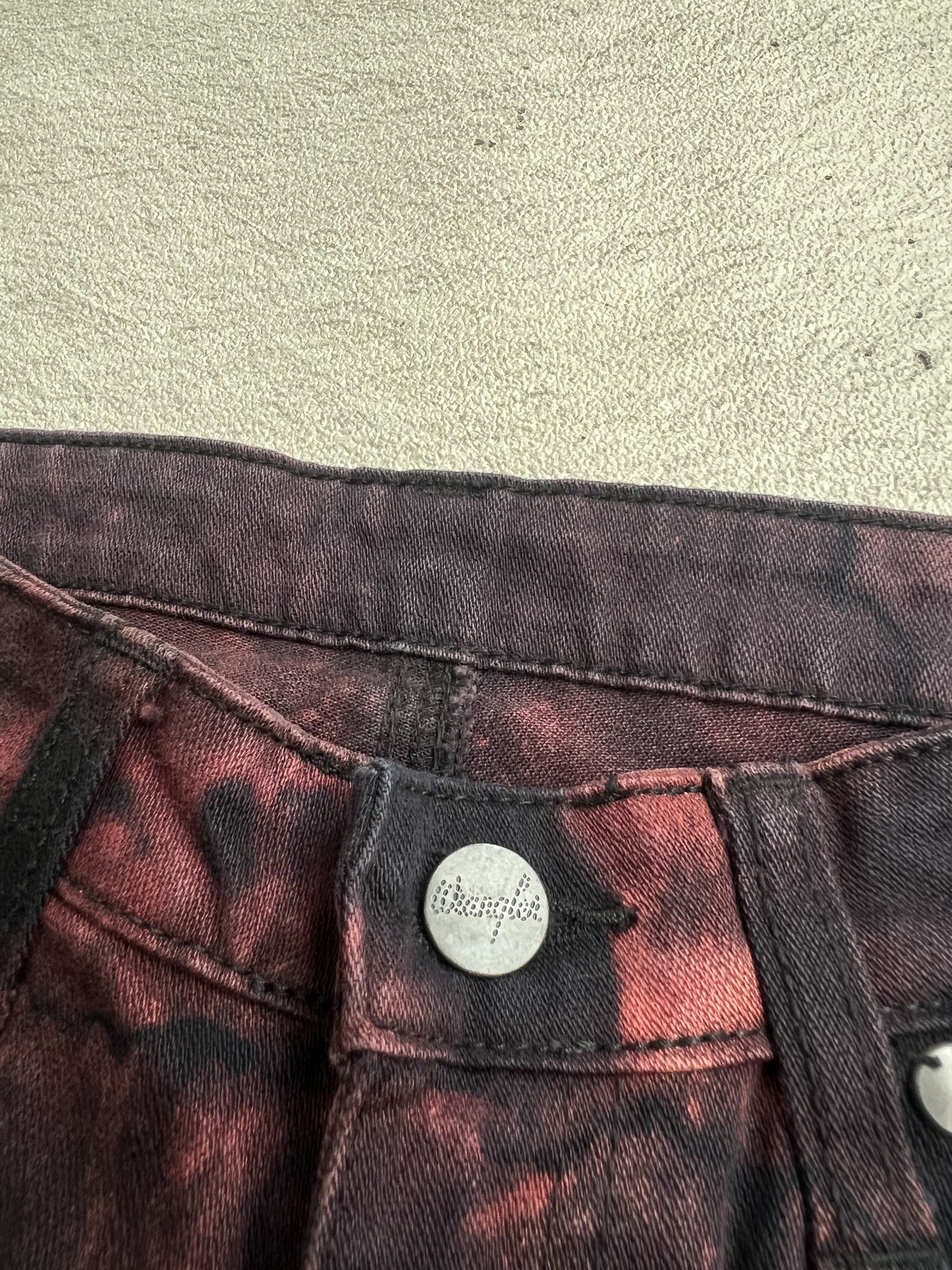 Japanese Brand 2000s Wrangler Hysteric Ifsix Flare Wash Flare Jeans y2k Lgb Size US 27 - 6 Thumbnail