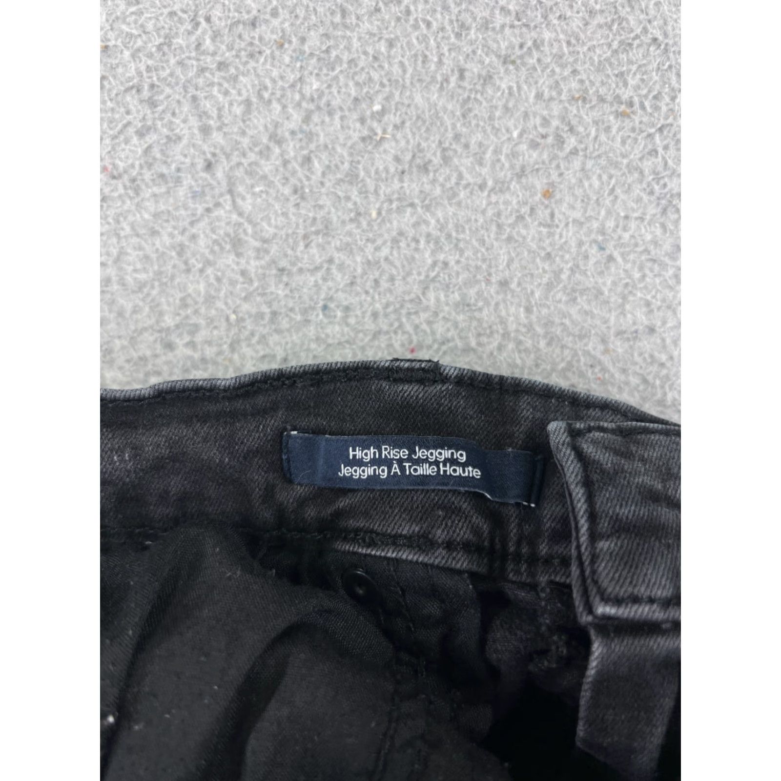 Calvin Klein Calvin Klein Jeans Women 12 Black Denim High Rise Jegging Cotton 27x24 Size 34" / US 12 / IT 48 - 7 Thumbnail