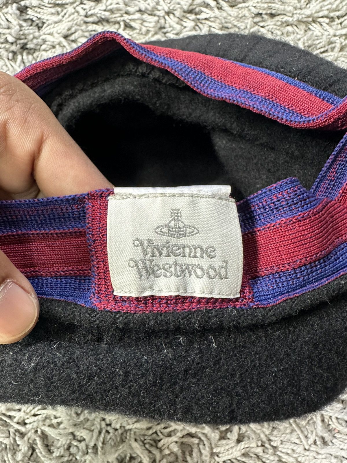 Vivienne Westwood Vivienne Westwood Hat Wool Size ONE SIZE - 4 Thumbnail
