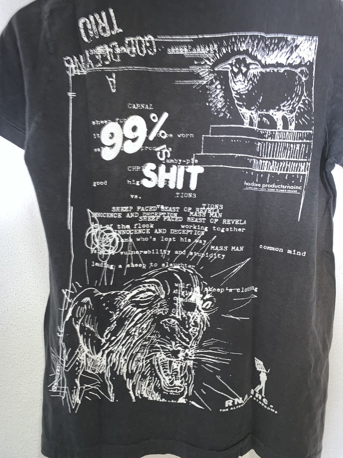 Japanese Brand Vintage RNA DNA T-shirt X Ramones Size US S / EU 44-46 / 1 - 3 Thumbnail