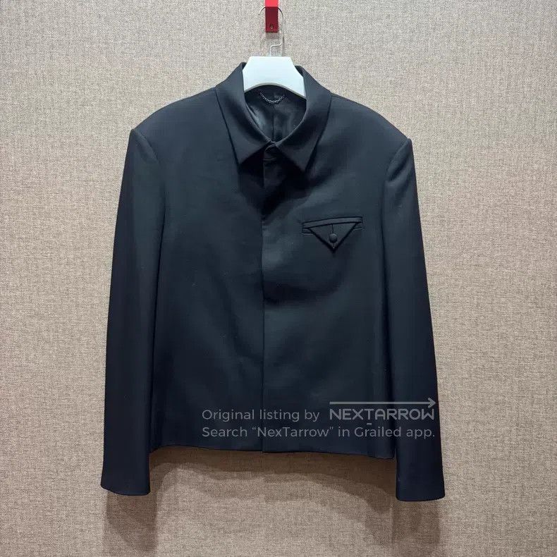 Louis Vuitton Louis Vuitton Fei-Dong Pearl Slogan Embroidered Logo Wool Size US XL / EU 56 / 4 - 1 Thumbnail