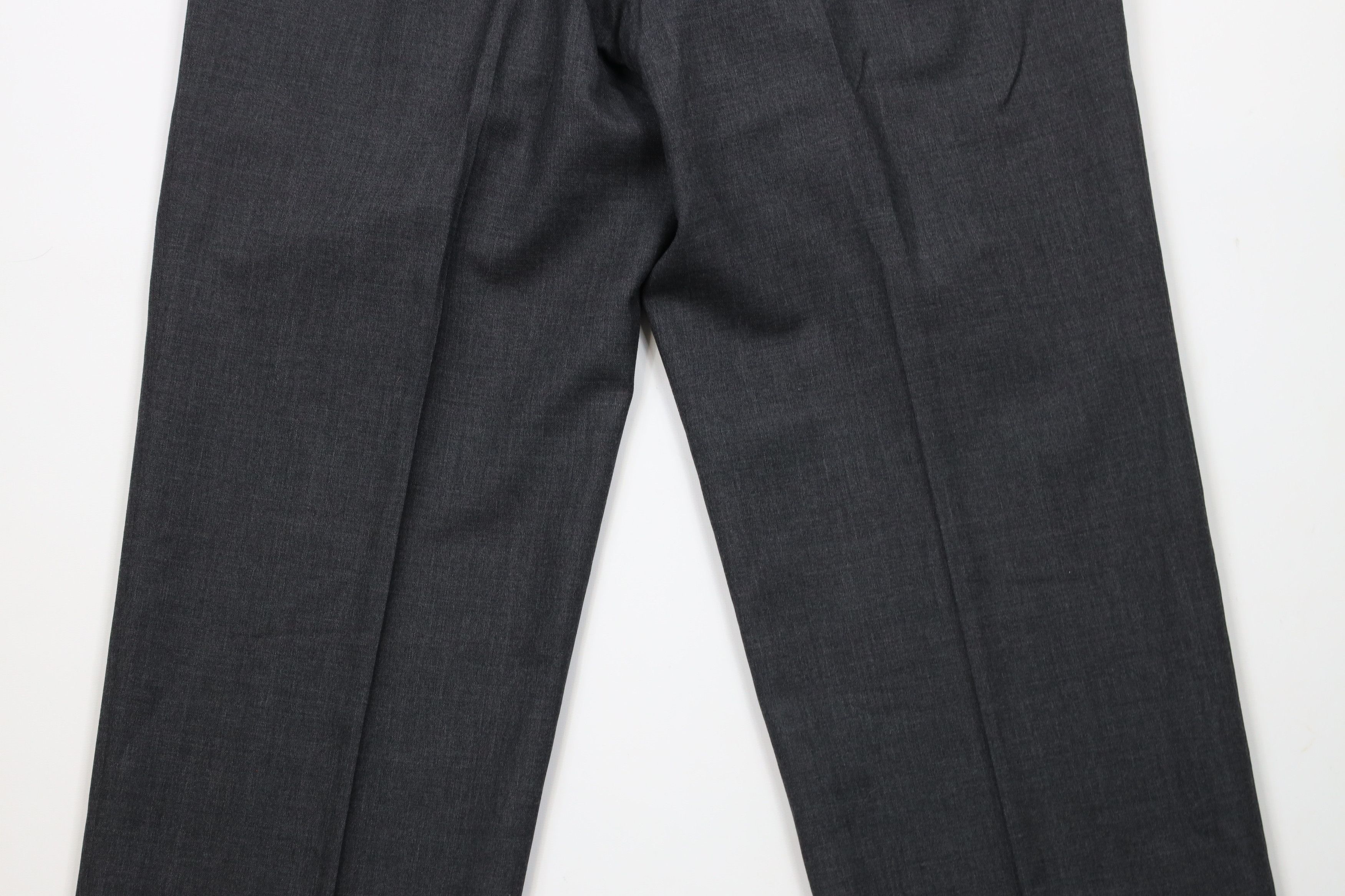 Ralph Lauren × Vintage Vintage Ralph Lauren Cuffed Wide Leg Chino Pants Gray Size US 34 / EU 50 - 11 Thumbnail