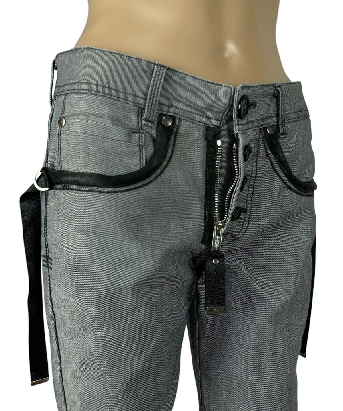 Other High Studded Jeans Slim Stretch size L Size 29" - 12 Thumbnail