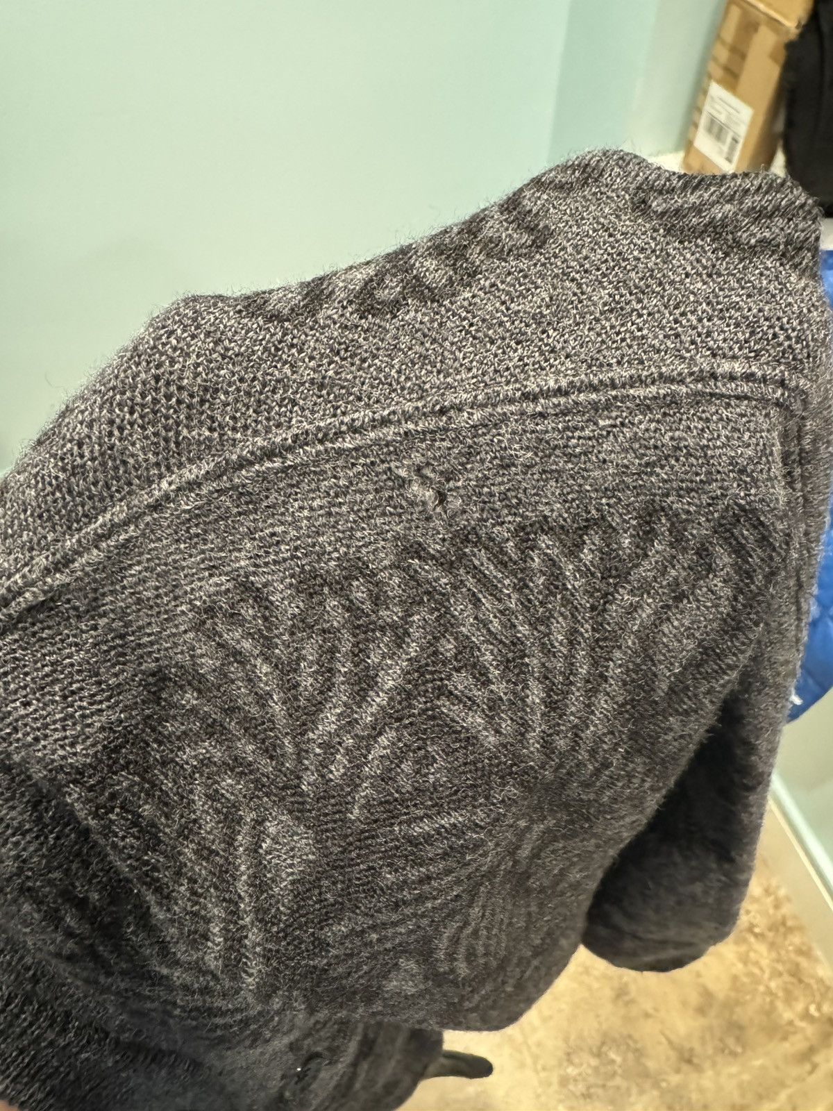 Christopher Nemeth Knit Cardigan 203K - Dark Grey Size US M / EU 48-50 / 2 - 7 Thumbnail