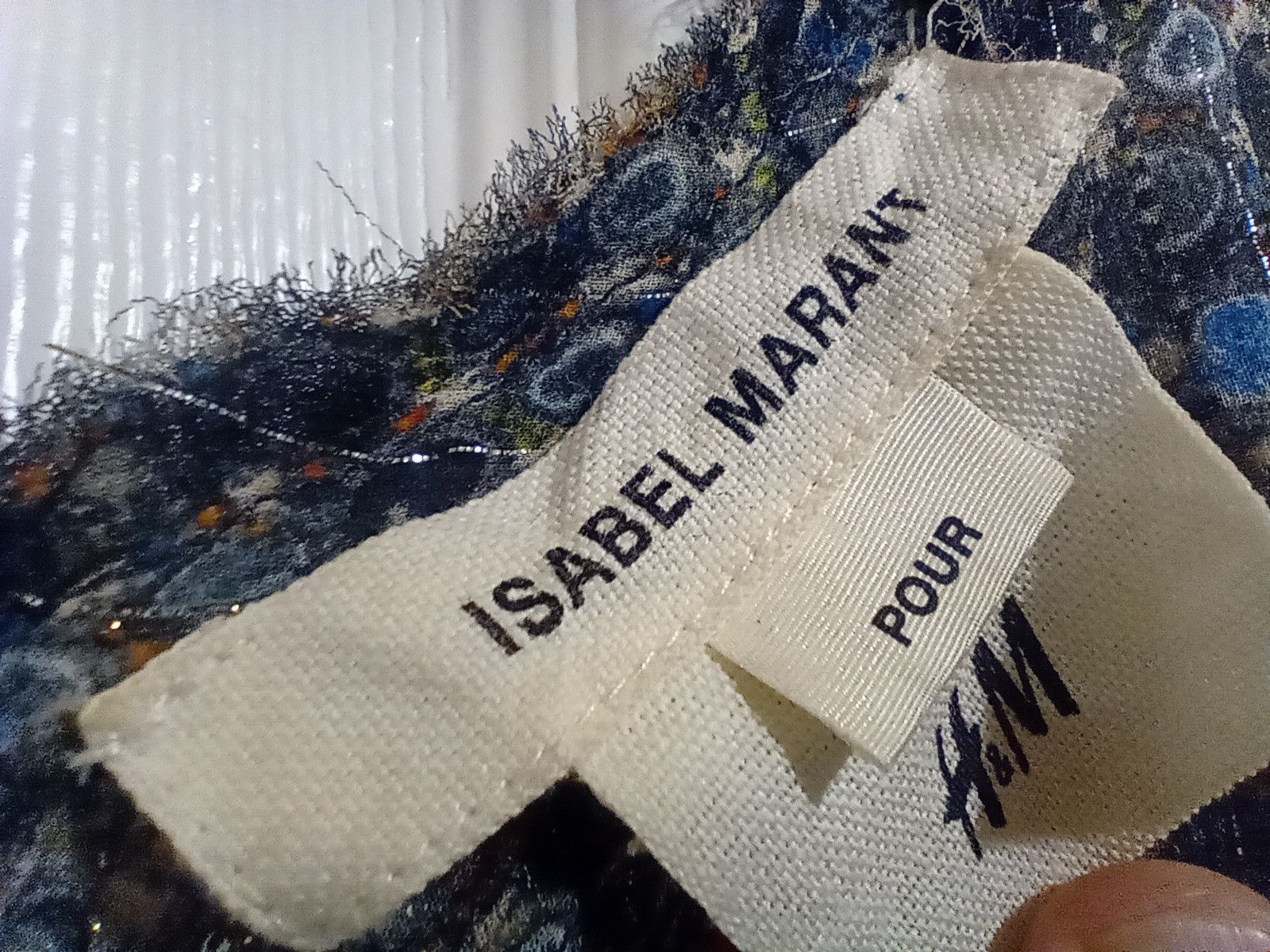 H&M × Isabel Marant Isabel Marant x H&M Peacock Silk Metallic Long Dress Size 40 Size S / US 4 / IT 40 - 4 Thumbnail