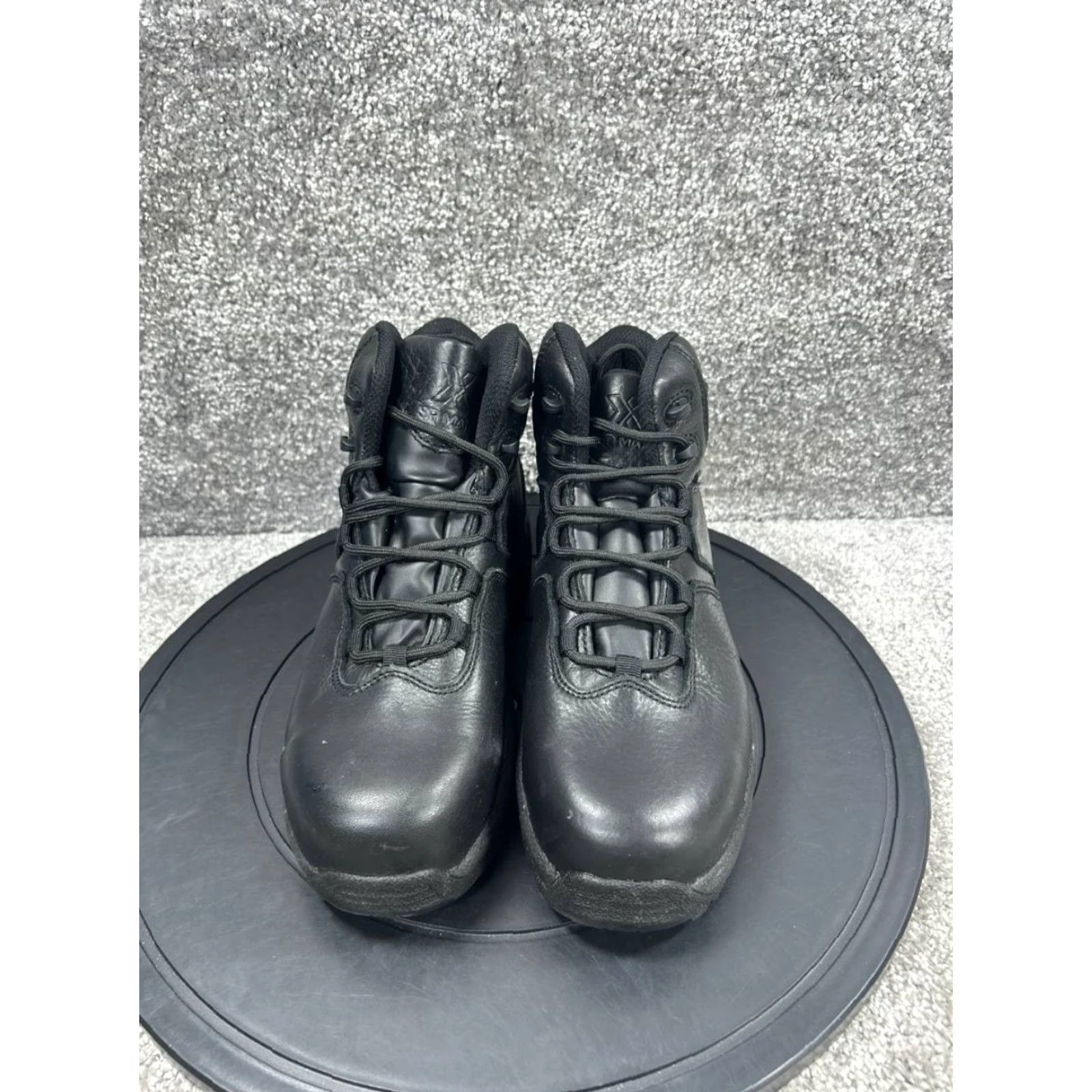 Vintage SR Max Work Boots Womens Size 7.5 Extra Wide Black Leather Composite Toe Waterproof Electric Hazard Size US 7.5 / IT 37.5 - 2 Thumbnail