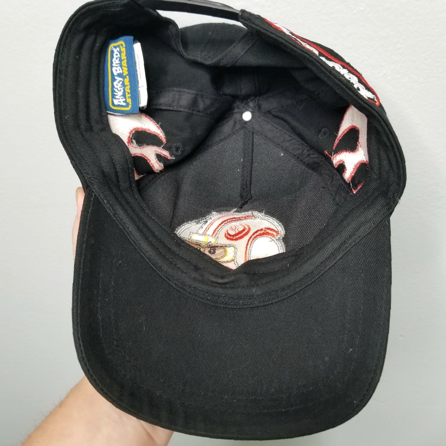 Star Wars Star Wars Hat Luke Skywalker Black Baseball Cap Angry Birds Snapback Adjustable Men Size ONE SIZE - 6 Thumbnail