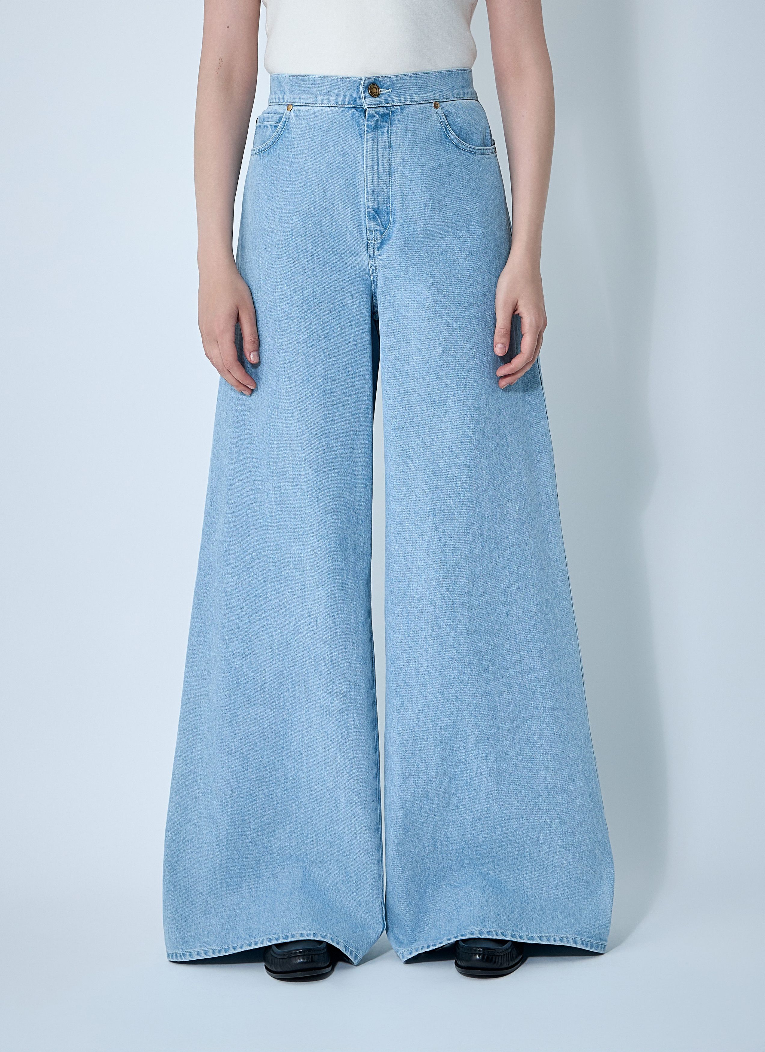 Max Mara Denim Jeans Size 28" / US 6 / IT 42 - 1 Thumbnail