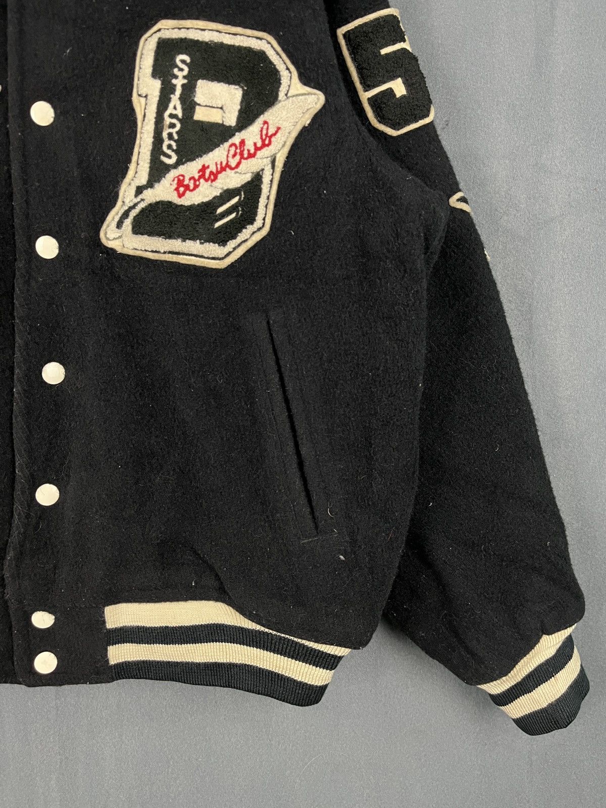 Japanese Brand × Vintage Batsu Club Wool Kapital Inspired Varsity Jacket Size US M / EU 48-50 / 2 - 5 Thumbnail