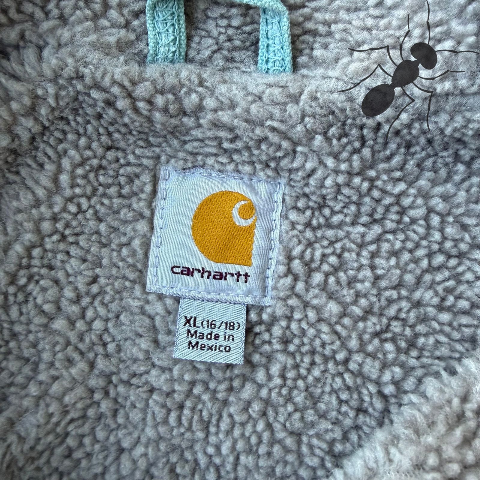 Carhartt × Vintage Carhartt WOMENS WV001 Light blue work wear vest Size US XL / EU 56 / 4 - 5 Thumbnail