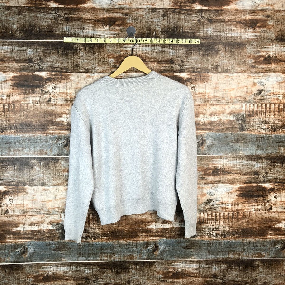 Homespun Knitwear × Japanese Brand Moussy Grey Knitwear #A965 Size S / US 4 / IT 40 - 11 Thumbnail