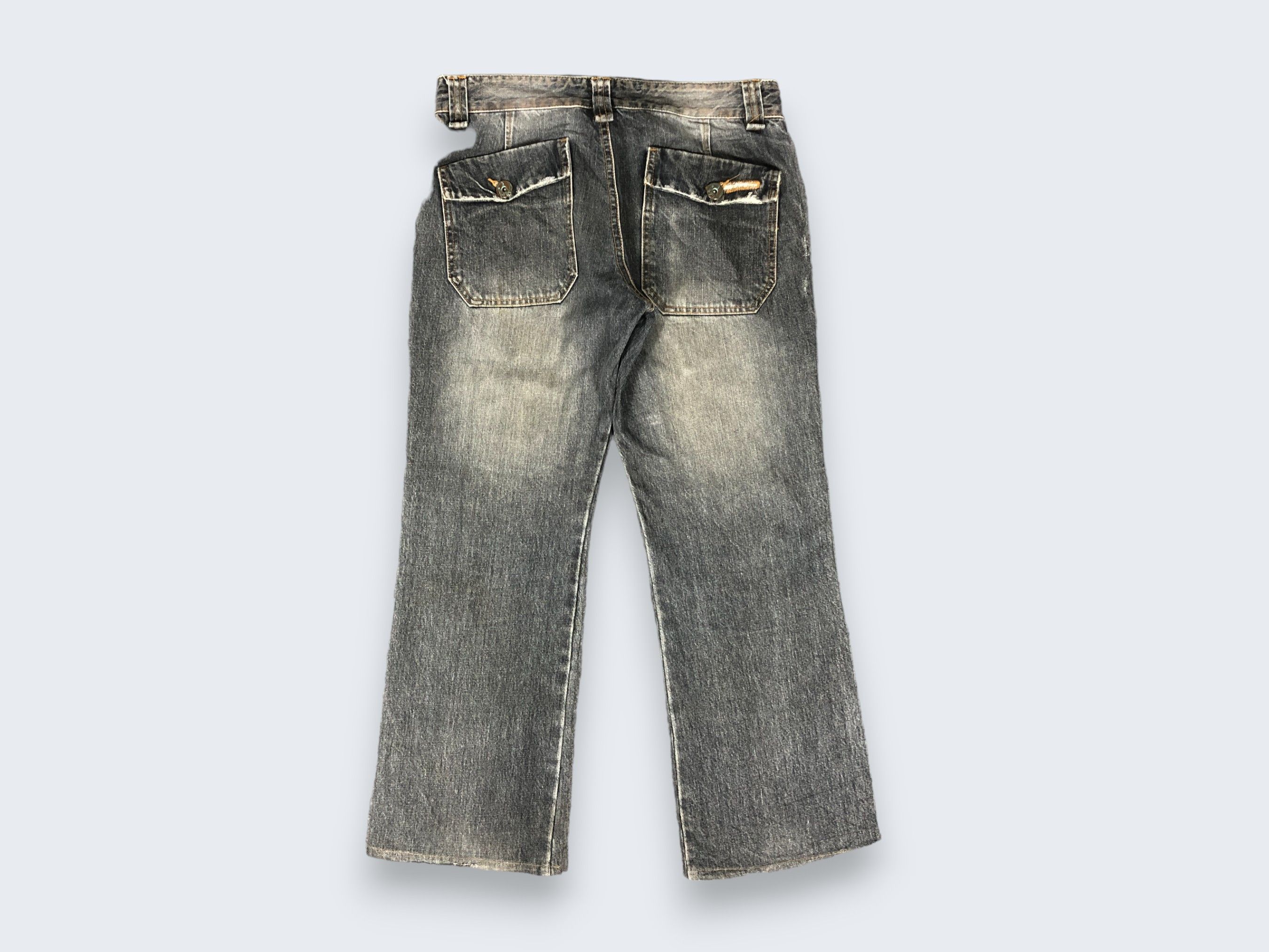 Japanese Brand × Vintage Vintage Back Number Jeans L1237 Size US 32 / EU 48 - 4 Thumbnail