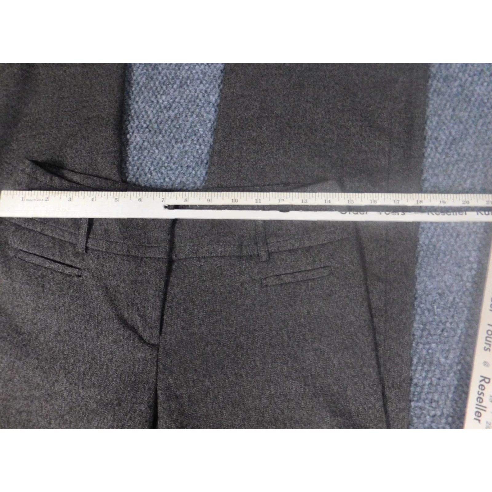 Apt. 9 Apt. 9 Womens Pants 4 Brown Straight Chino Cotton Microfiber Lightweight Regular Inseam 31 in Size 27" / US 4 / IT 40 - 2 Thumbnail