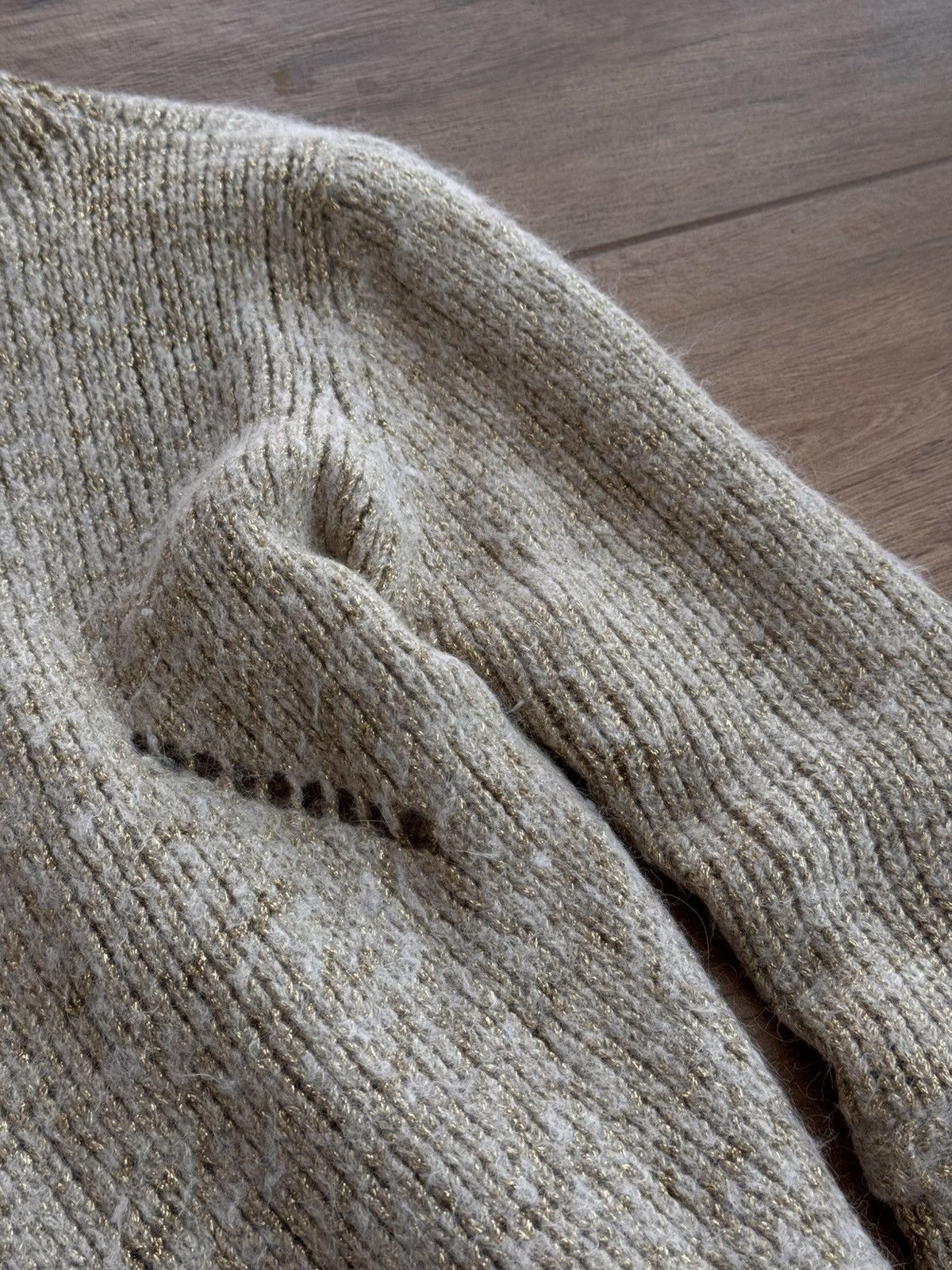 Vintage × Zadig & Voltaire Vintage Zadig & Voltaire Deluxe Daphnee Sir Alpaca Cardigan Size M / US 6-8 / IT 42-44 - 8 Thumbnail
