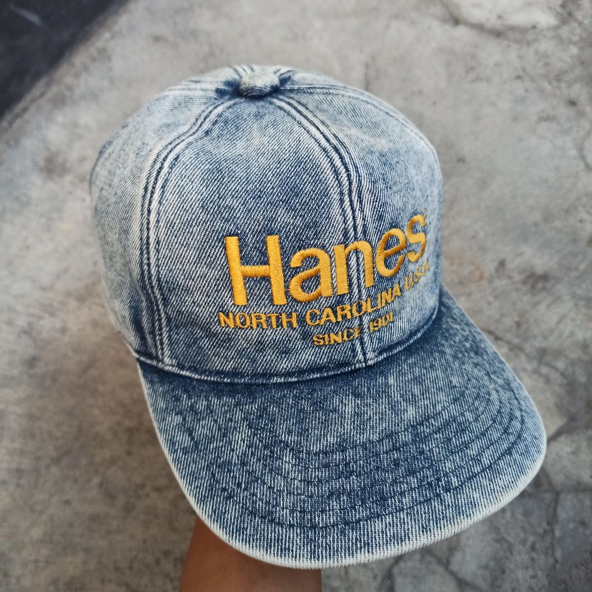 Hanes × Vintage Vintage wash hanes hat Size ONE SIZE - 6 Thumbnail