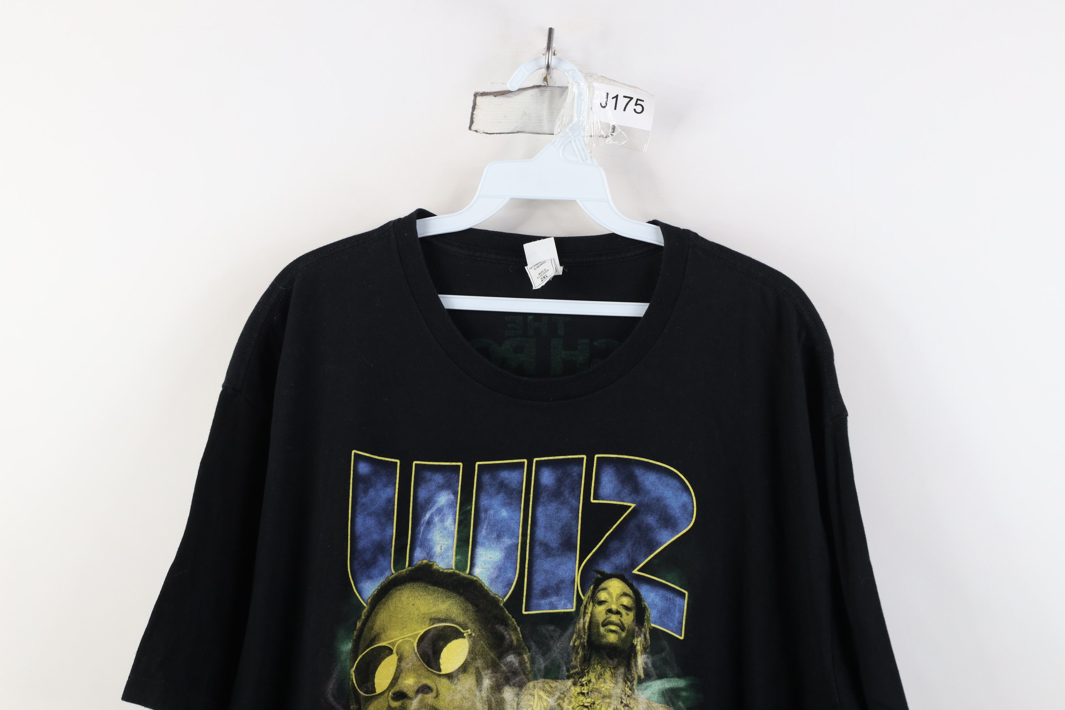 Vintage Y2K Streetwear Road Tour Wiz Khalifa Rap Tee T-Shirt Black Size US XXL / EU 58 / 5 - 2 Thumbnail