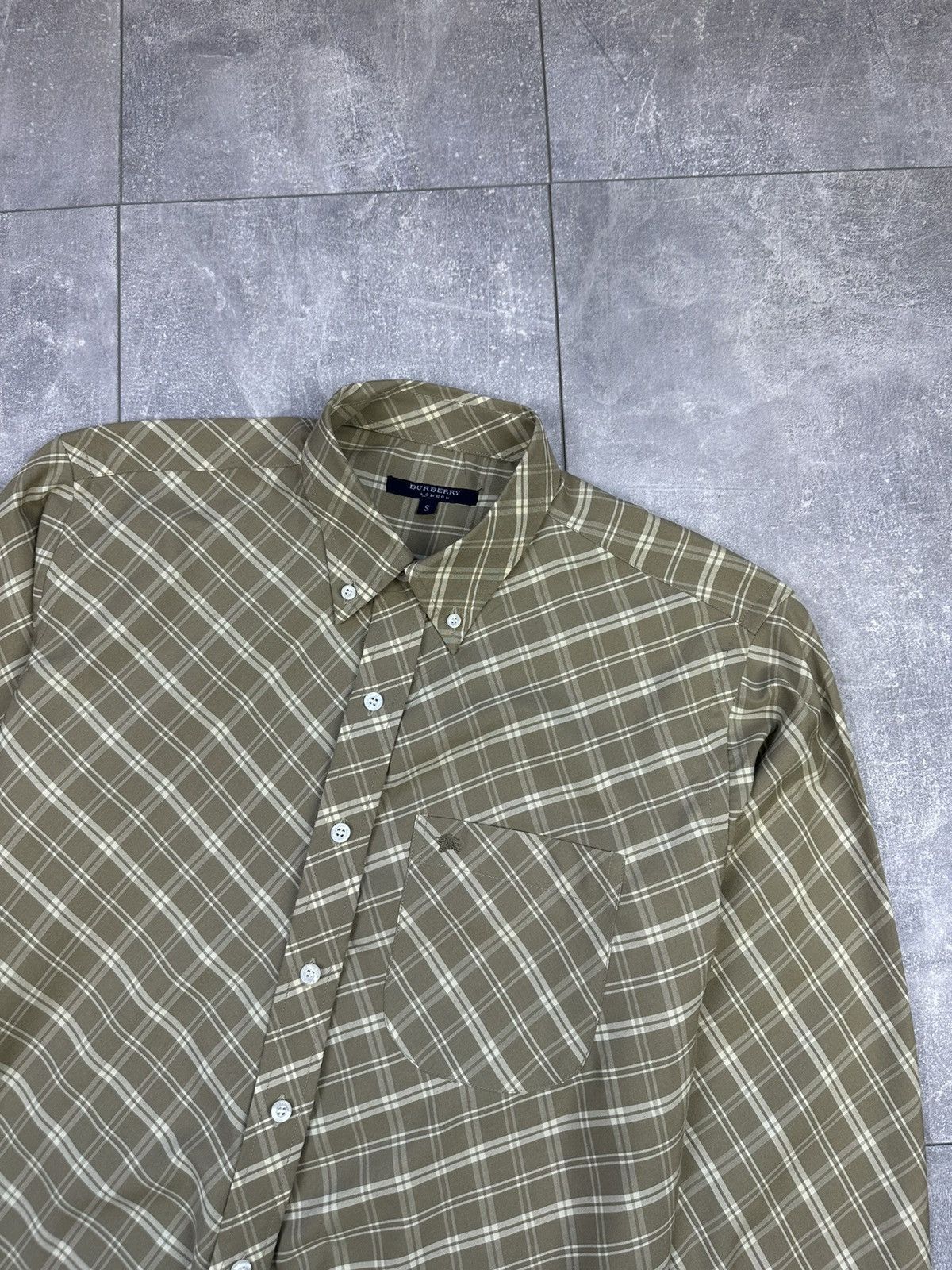 Burberry Burberry Vintage Rare Striped Shirts Button Up Size US S / EU 44-46 / 1 - 4 Thumbnail