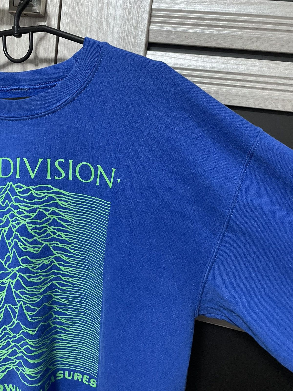 Joy Division Vintage 90s Joy Division Unknown Pleasure Sweatshirt Size US L / EU 52-54 / 3 - 3 Thumbnail