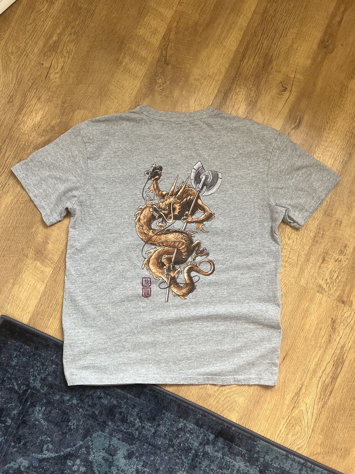 Wu-Tang Clan Wu-wear brand wu tang Japanese dragon t-shirt M Size US M / EU 48-50 / 2 - 1 Thumbnail