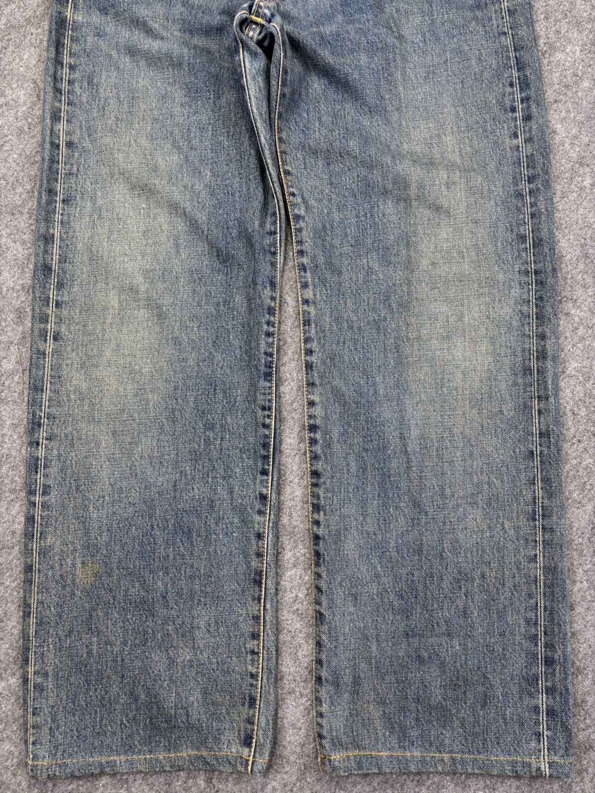 Edwin 💥Wide Selvedge💥Edwim 505x Selvedge Rusty Style Denim K17 Size US 31 - 4 Thumbnail
