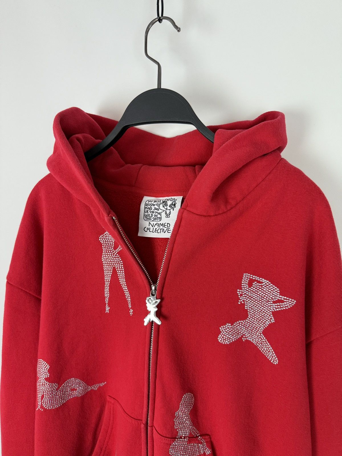 Named Collective Named Collective Unrealistic Ideals Rhinestone Boxy Hoodie Size US S / EU 44-46 / 1 - 3 Thumbnail
