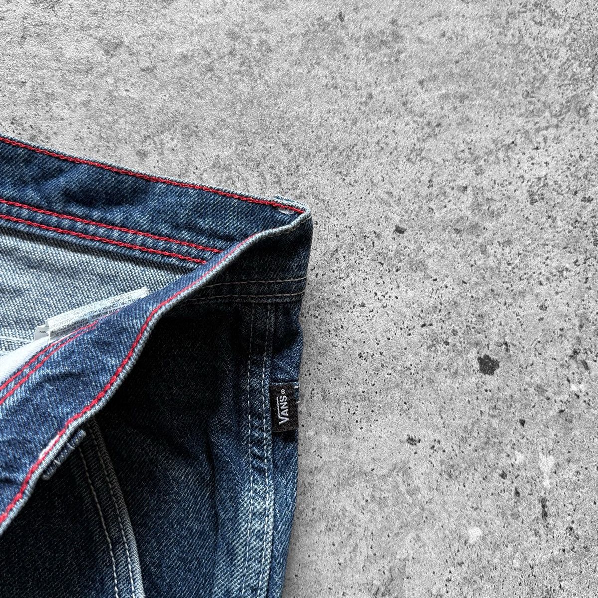 Vans Vans Blue Jeans Straight Fit Denim Carpenter Style Workwear Size US 29 - 7 Thumbnail