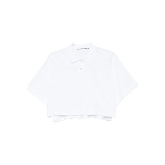 Alexander Wang ALEXANDER WANG Women Polo Shirts 1CC3251056 120 WHITE Size M / US 6-8 / IT 42-44 - 1 Thumbnail