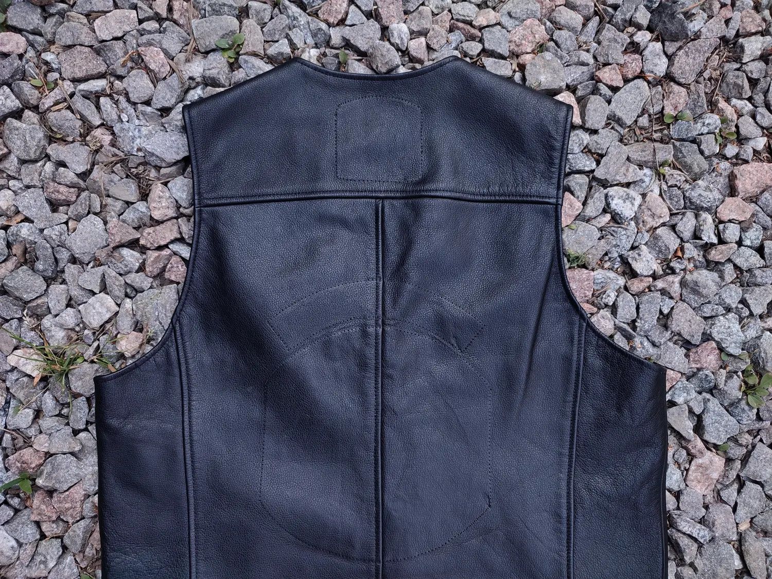 Harley Davidson Harley Davidson Vintage Leather Biker Vest Size US L / EU 52-54 / 3 - 10 Thumbnail