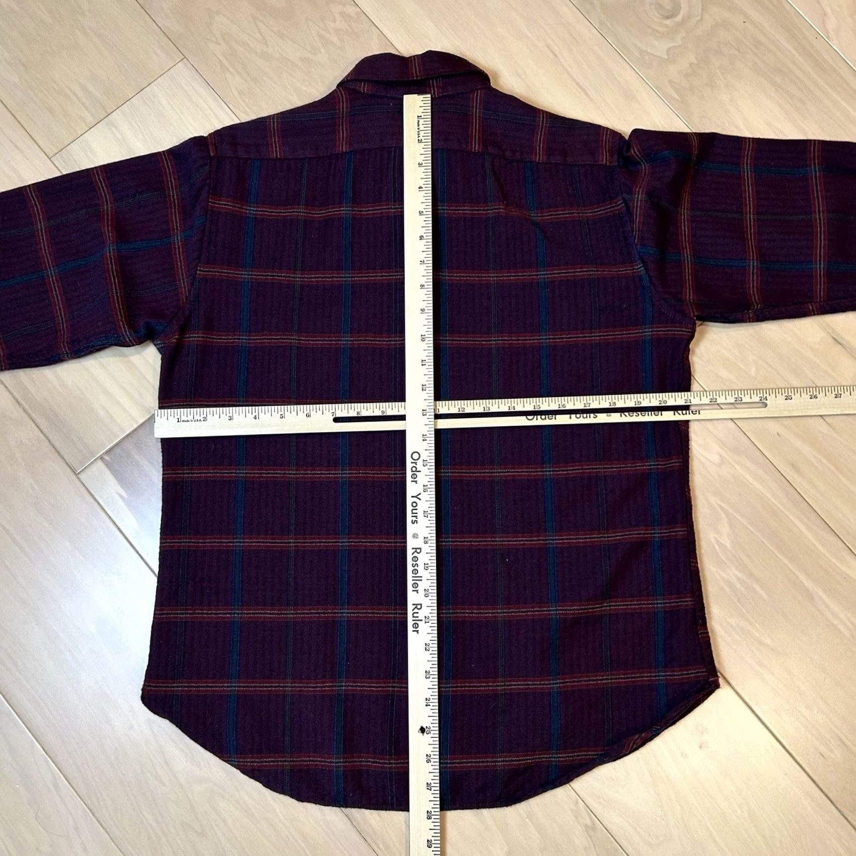 Pendleton VINTAGE Pendleton Country Traditional Button Up Shirt Long Sleeve Men’s Large Burgundy Plaid Button-Down Pocketed Casual Workwear Mens Size US L / EU 52-54 / 3 - 6 Thumbnail