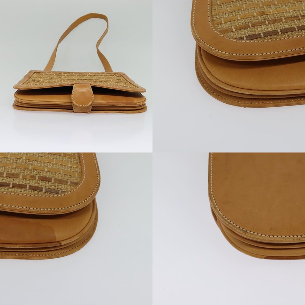 Gucci GUCCI Shoulder Bag Leather Beige Gold Size ONE SIZE - 10 Thumbnail