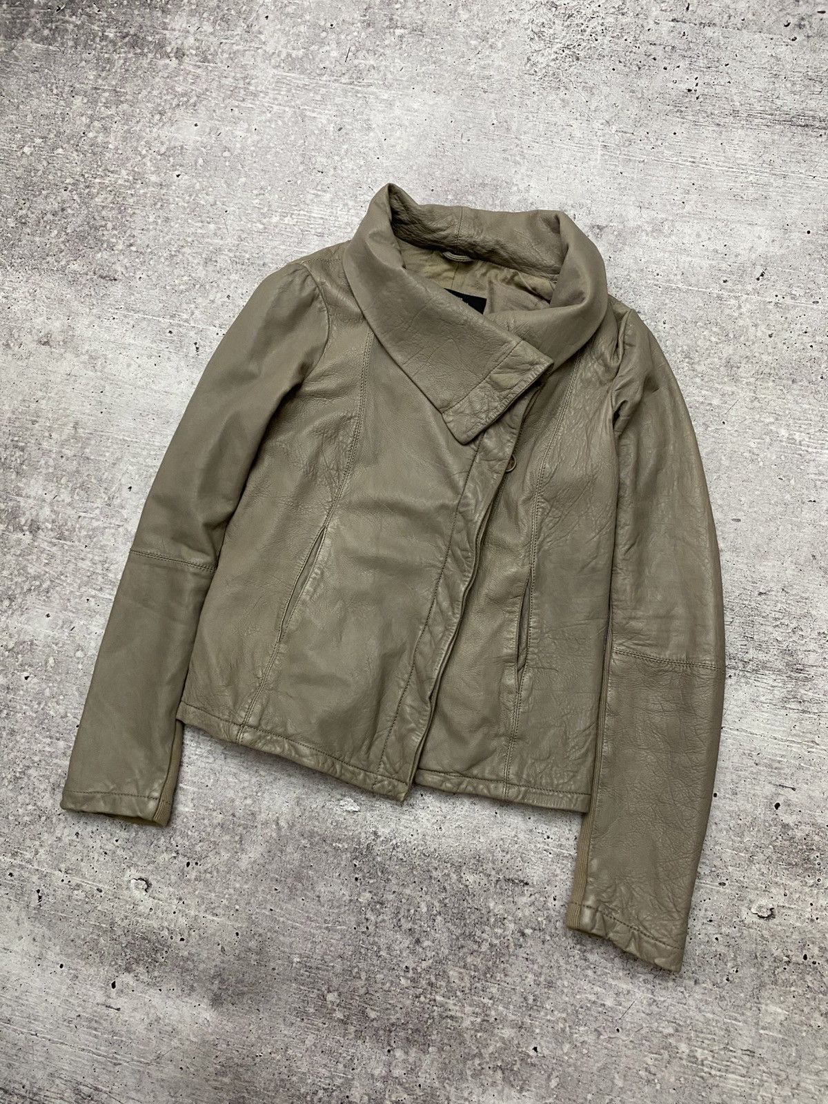 Allsaints Allsaints Leather Jacket Rick Owens Style Size XL / US 12-14 / IT 48-50 - 2 Thumbnail