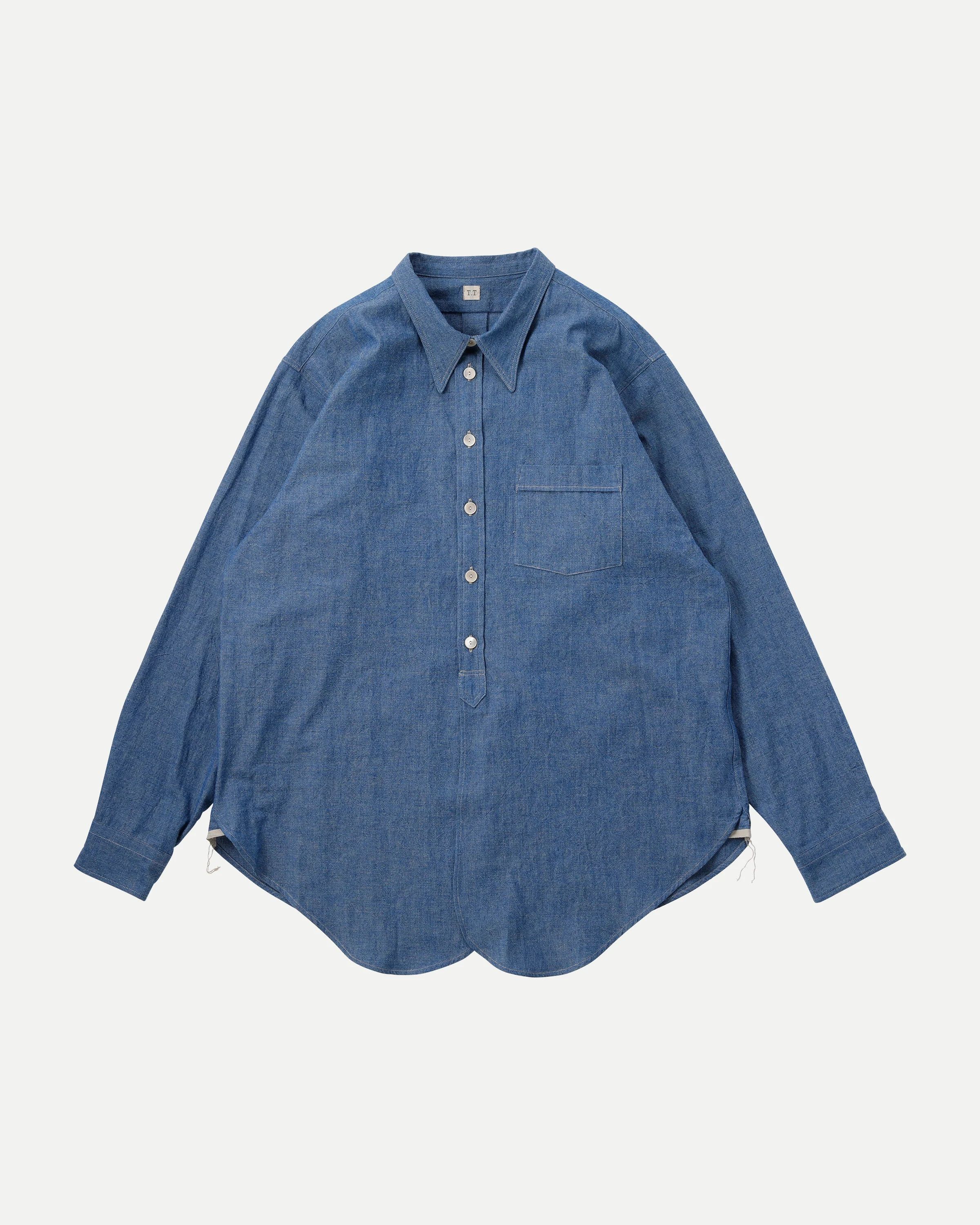 Taiga Takahashi Taiga Takahashi LOT.108 50S ITALIAN COLLAR SHIRT