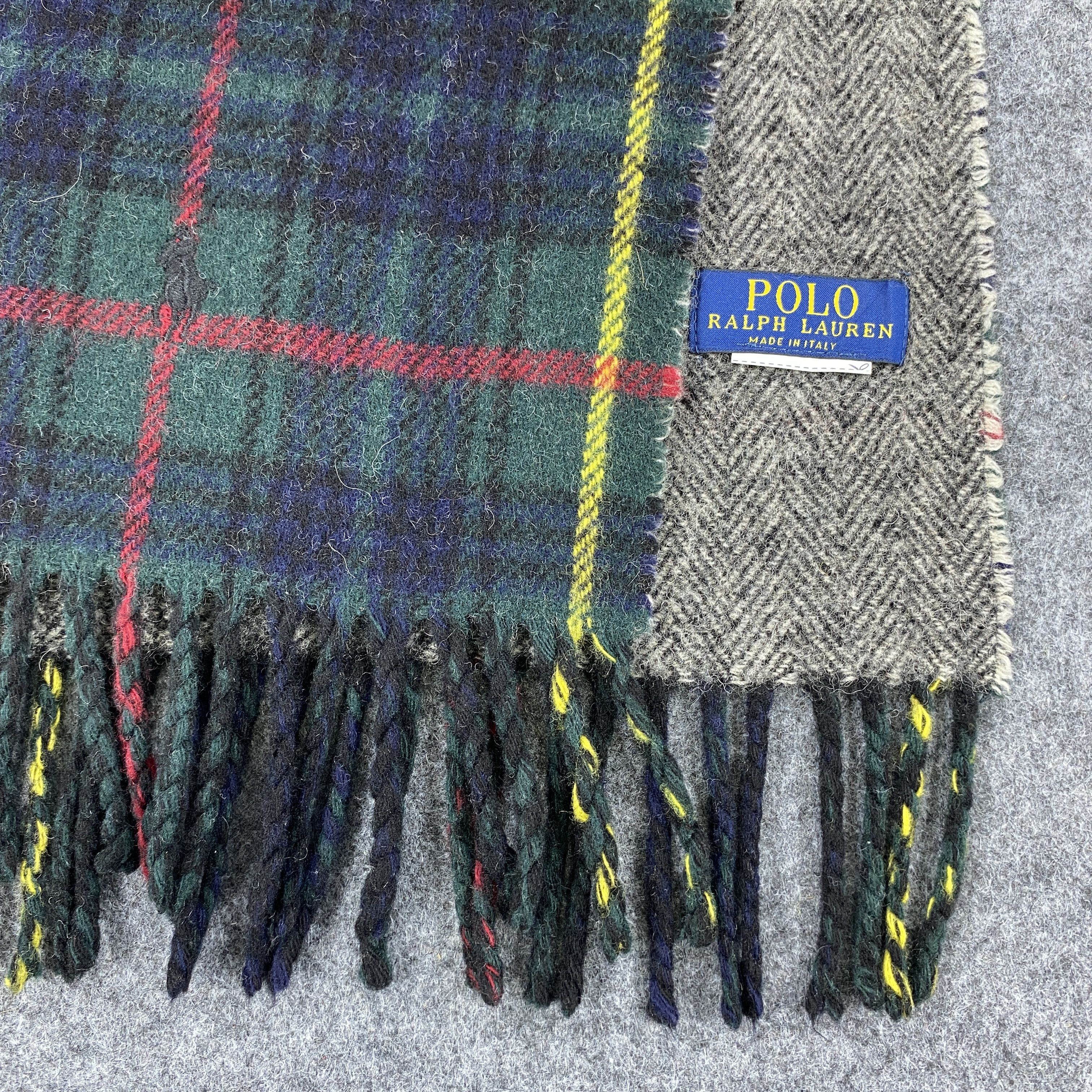 Polo Ralph Lauren GF10692 Polo Ralph Lauren Scarf Neck Wear Muffler Nova Check Size ONE SIZE - 5 Thumbnail
