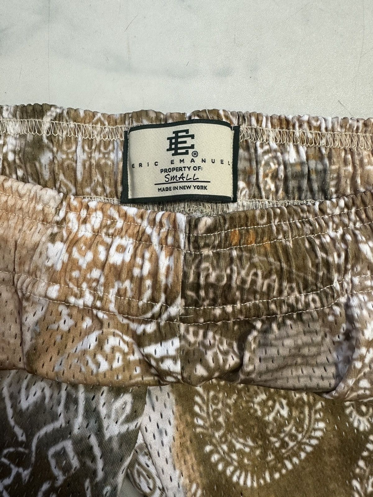 Eric Emanuel Eric Emanuel EE Shorts ‘Brown Paisley’ Size US 30 / EU 46 - 3 Thumbnail