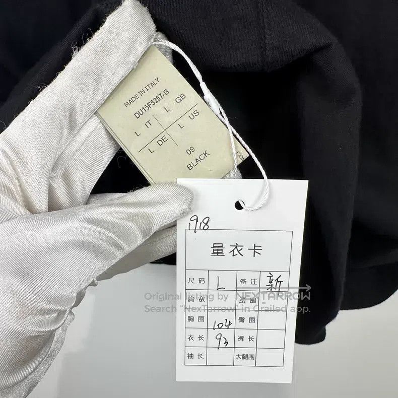 Rick Owens Rick Owens Double-layer mid-length short sleeve Size US L / EU 52-54 / 3 - 5 Thumbnail