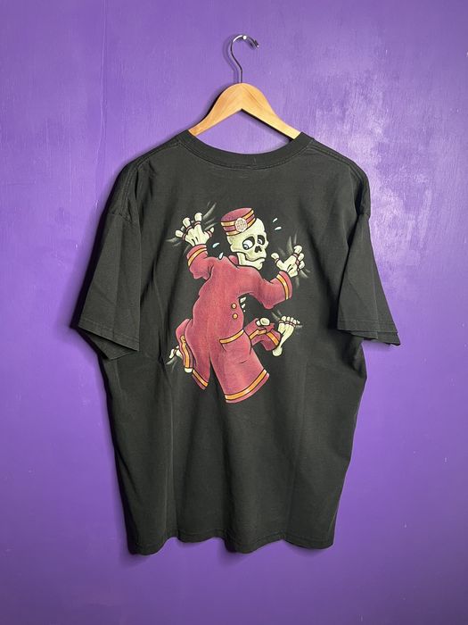 Vintage Vintage 90s Twilight zone tower of terror bellhop t-shirt | Grailed