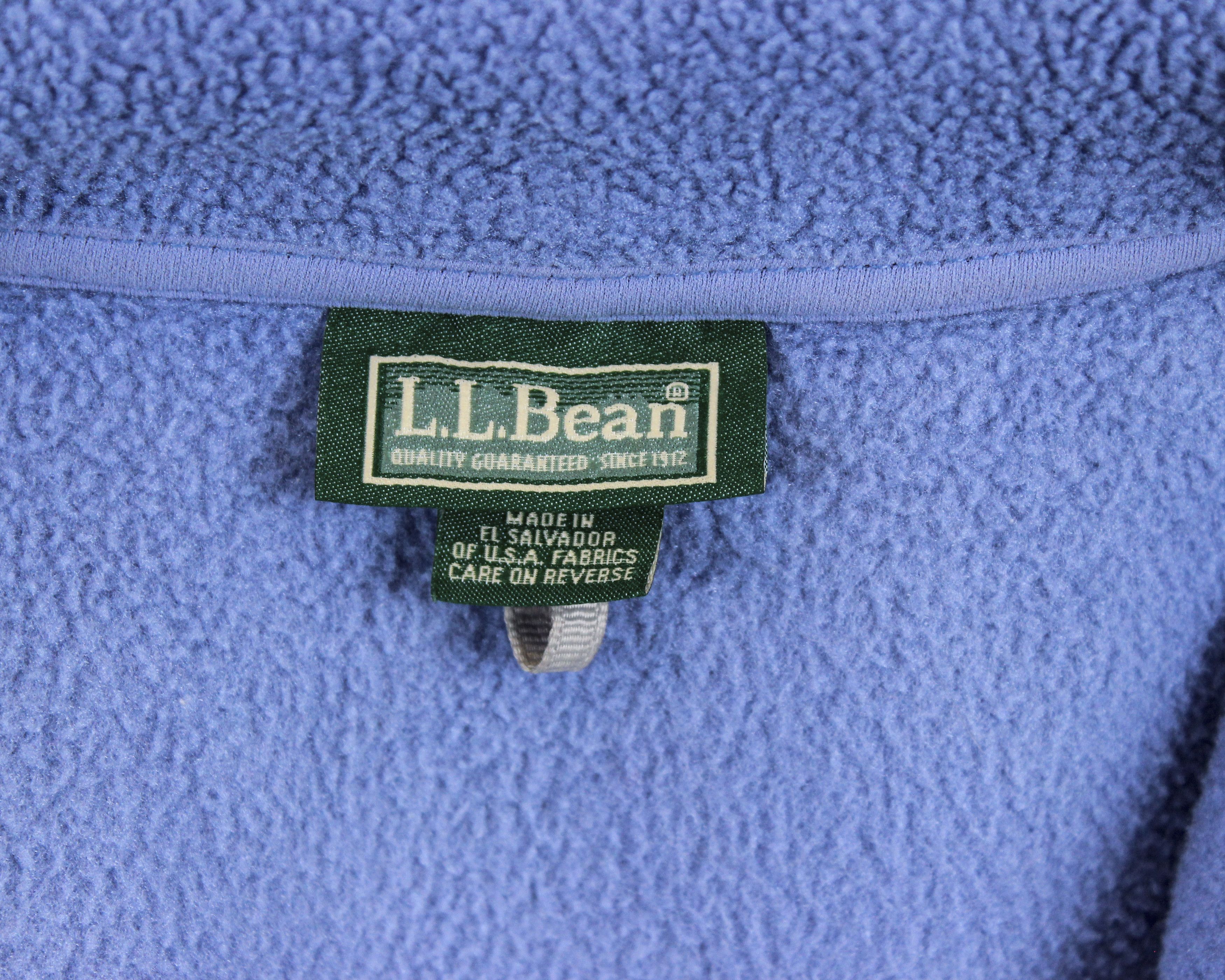 L.L. Bean × Vintage Women L Fleece Gilet Vest Waistcoat Jacket Tank Cardigan Size L / US 10 / IT 46 - 6 Thumbnail