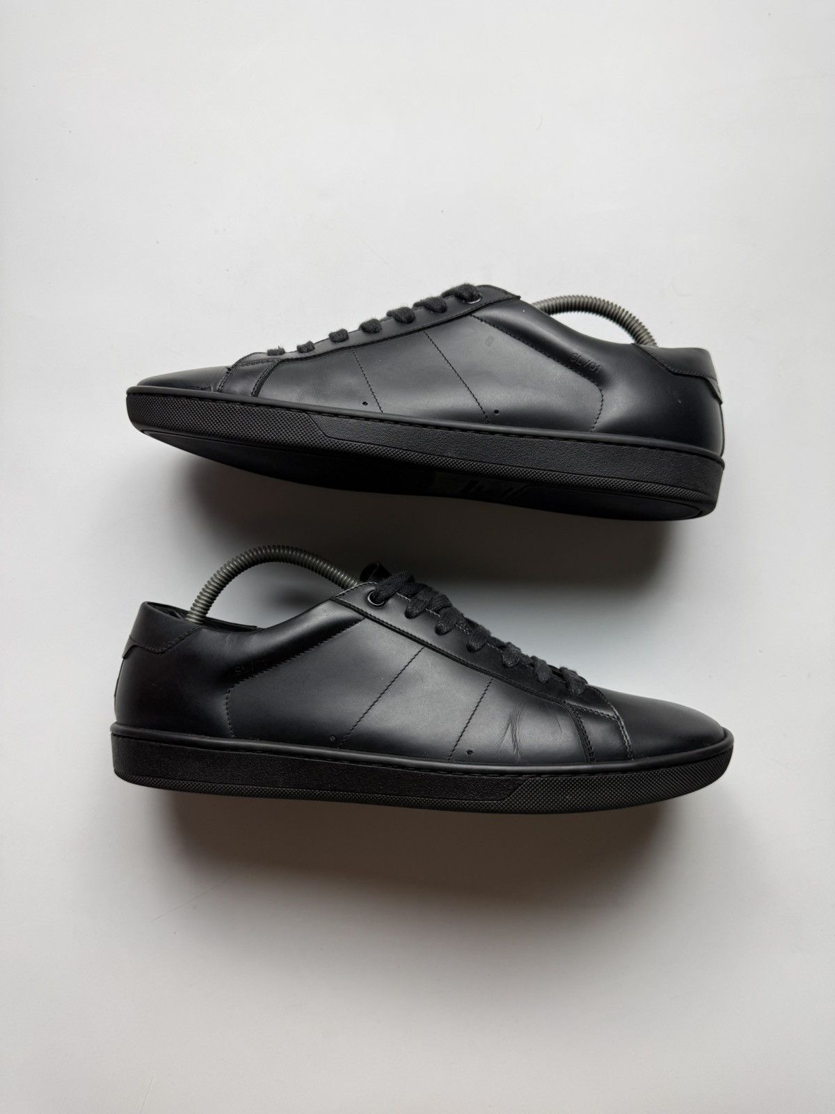 Saint Laurent Paris Saint Laurent Paris SL01 Triple Black Sneakers Size US 10 / EU 43 - 2 Thumbnail