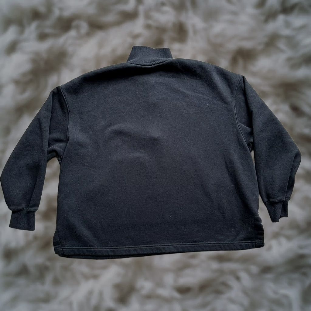 Nike Nike Sweater Mens Large Mock Neck 1/4 Zip Activewear Fleece Black Logo Size US L / EU 52-54 / 3 - 1 Thumbnail