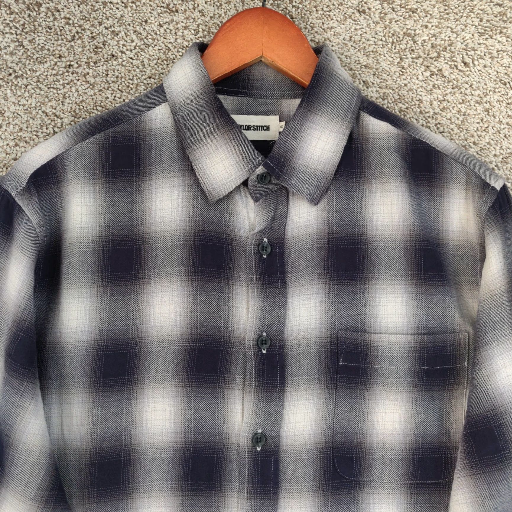 Taylor Stitch Taylor Stitch The Ledge Shirt Mens 40 Medium Ledge Plaid Flannel Long Sleeve Button Pocket Shirt Mens M Plaid Multicolor Cotton Casual Travel 90s? Size US M / EU 48-50 / 2 - 2 Thumbnail
