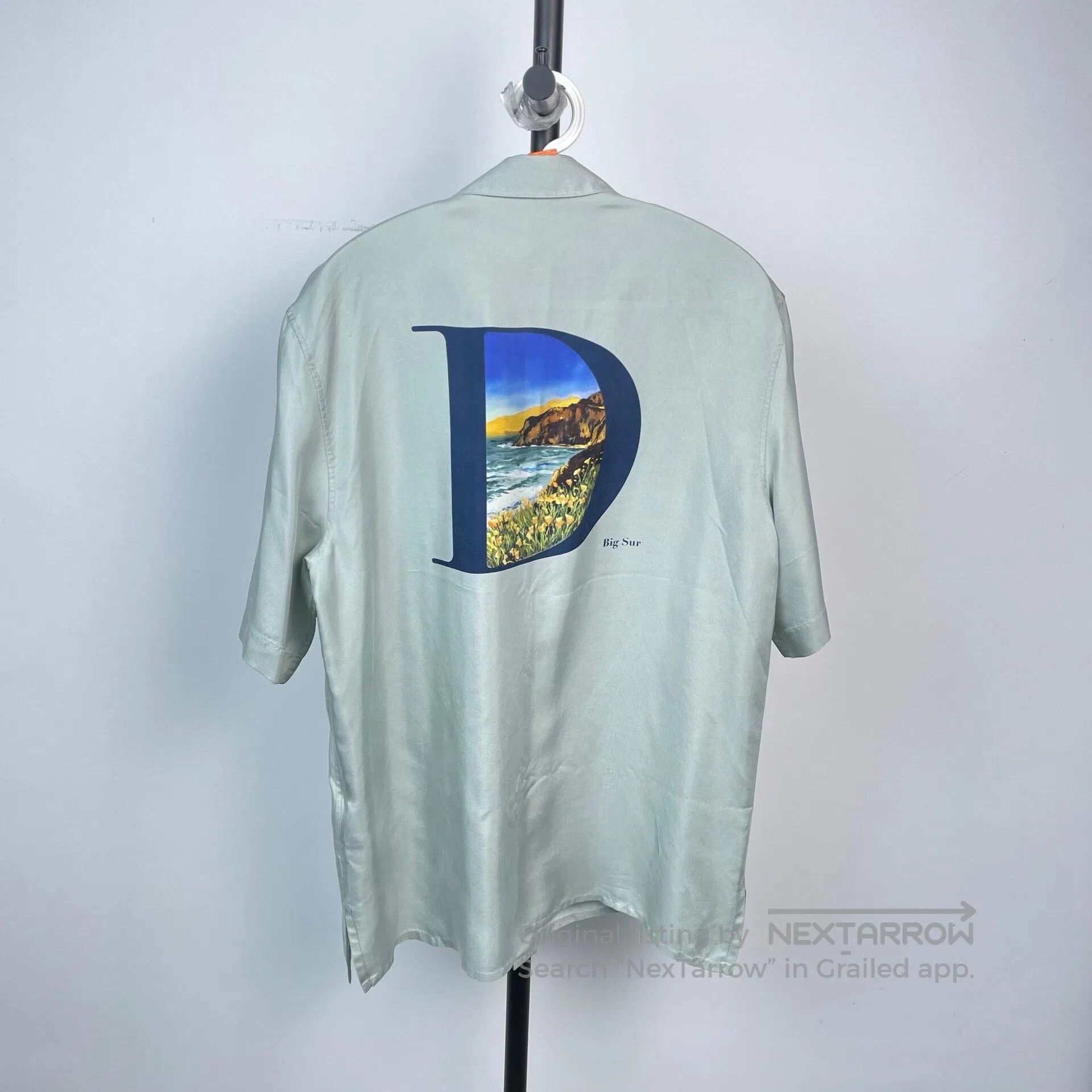 Dior Dior size 39 Embroidered Lettering Logo Silk Single Breast Size US S / EU 44-46 / 1 - 2 Thumbnail