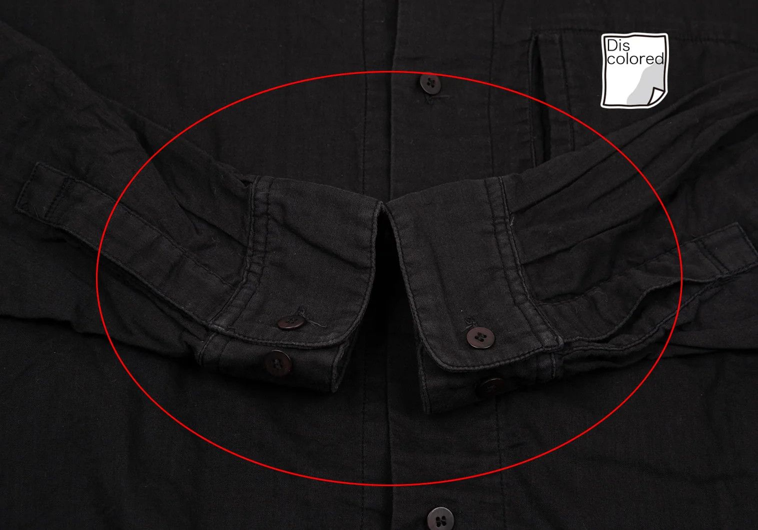 Issey Miyake High-Neck Cotton Gauze Shirt in Black, Size L Size US L / EU 52-54 / 3 - 8 Thumbnail