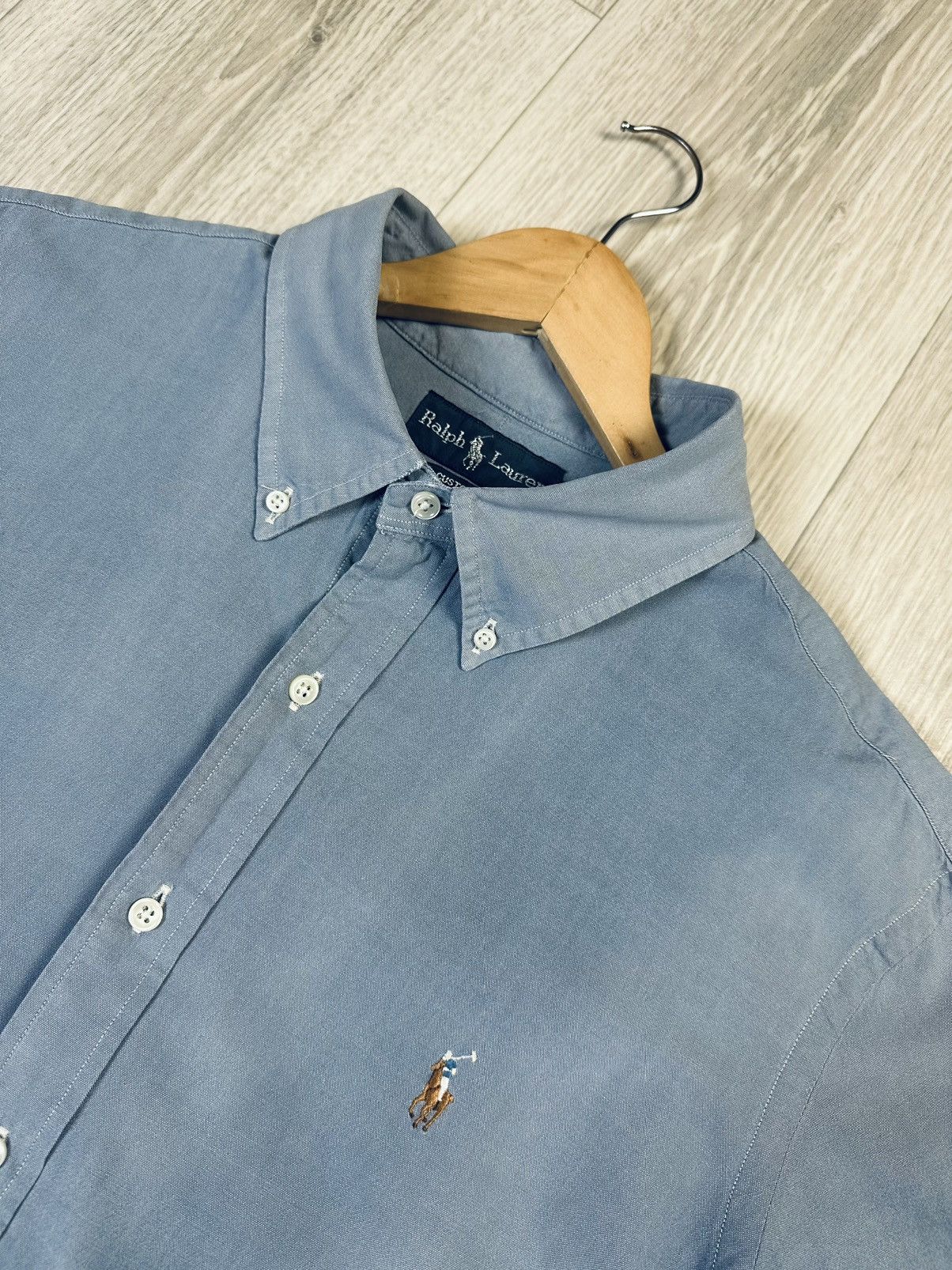 Polo Ralph Lauren × Ralph Lauren × Vintage Polo Ralph Lauren Vintage Shirt Button Ups Size US XL / EU 56 / 4 - 3 Thumbnail