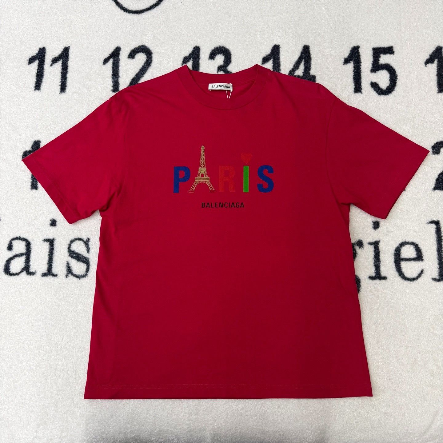 Balenciaga Balenciaga Red T-Shirt s Men Size US S / EU 44-46 / 1 - 1 Thumbnail