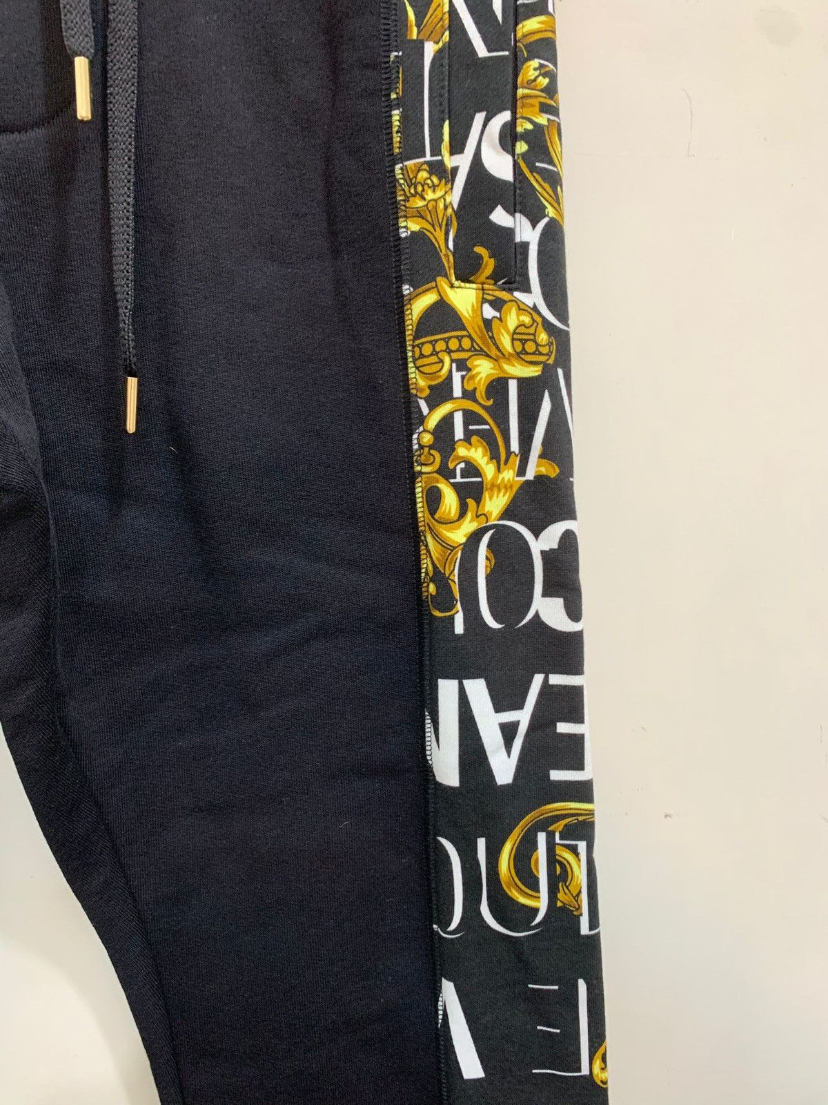 Versace Jeans Couture Logo Tracksuit Pants Baroque Versace Jeans Culture XS black Size US 28 / EU 44 - 4 Thumbnail