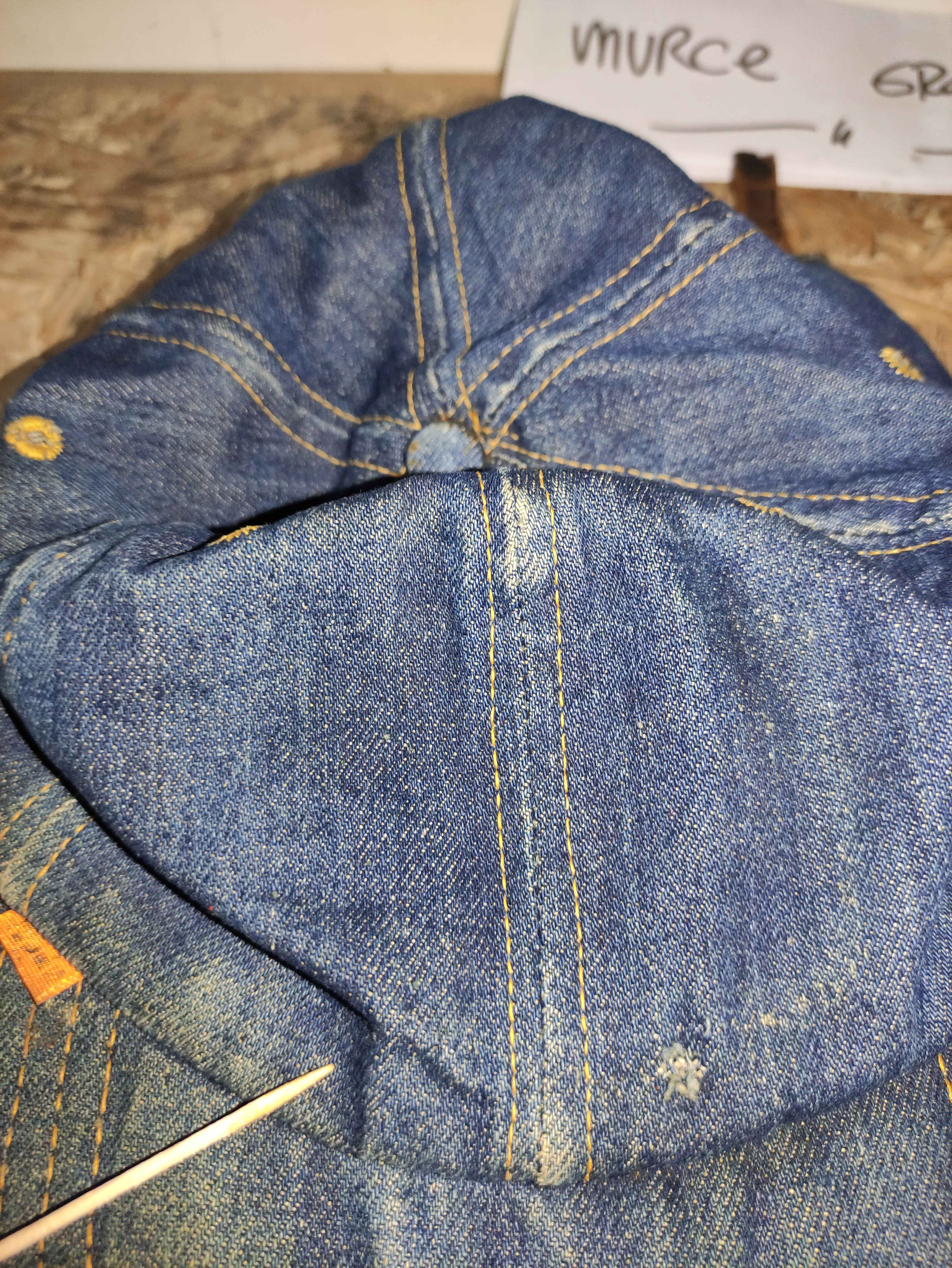 Levi's Vintage Levis Hat Denim 70s Leather Patch Cap Size ONE SIZE - 14 Thumbnail