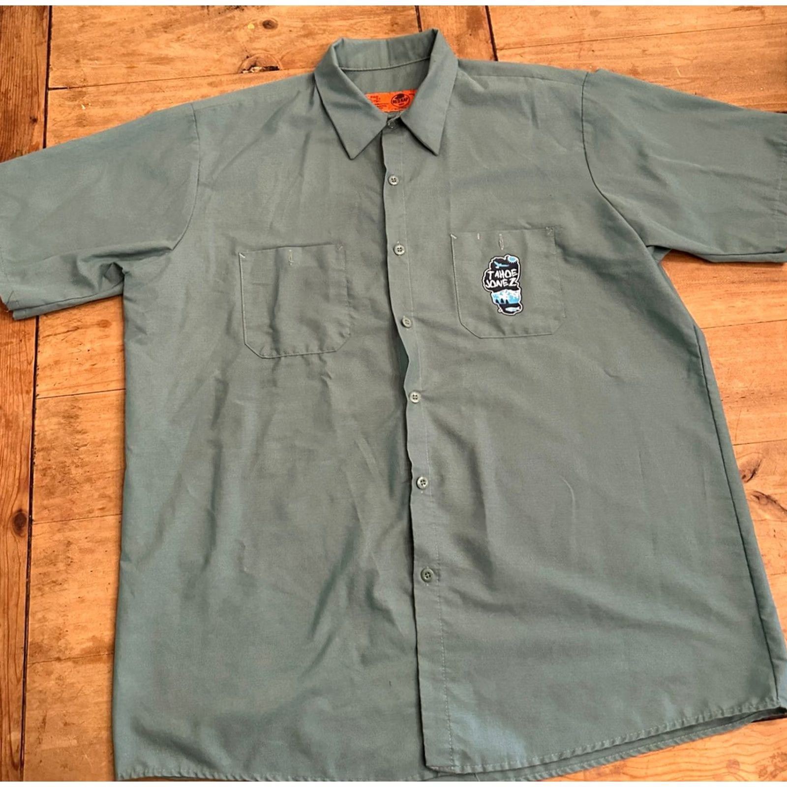 Red Kap Red Kap Button-Up Shirt Green XL Men Short Sleeve Tahoe Jonez Tahoe, Ca, Pre-owned Size US XL / EU 56 / 4 - 2 Thumbnail