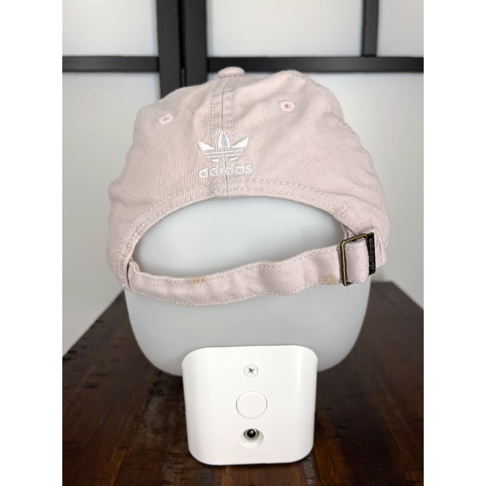 Adidas ADIDAS Hat Cap Strap Back Womens One Size Pink Twill 100% Cotton Trefoil Golf Hat Adjustable Embroidered Logo Mens Womens Boys Girls? Size ONE SIZE - 6 Thumbnail